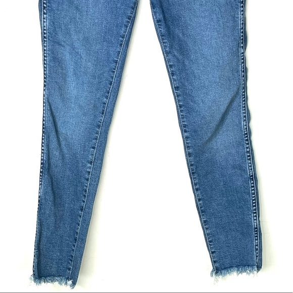 Madewell Petite 10" High Rise Skinny Jeans Mackey Wash Women’s Size 25P - Picture 4 of 14